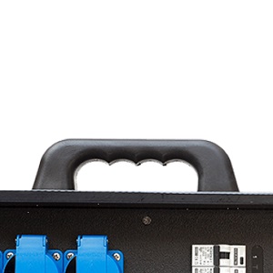Briefcase Power Distribution Units by INDU-ELECTRIC – Ergonomic Handle: Comfort and Easy Handling