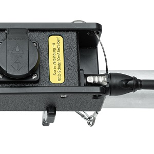 Power Outlet Blocks by INDU-ELECTRIC – Fast & Secure Truss Mounting with Safety Option