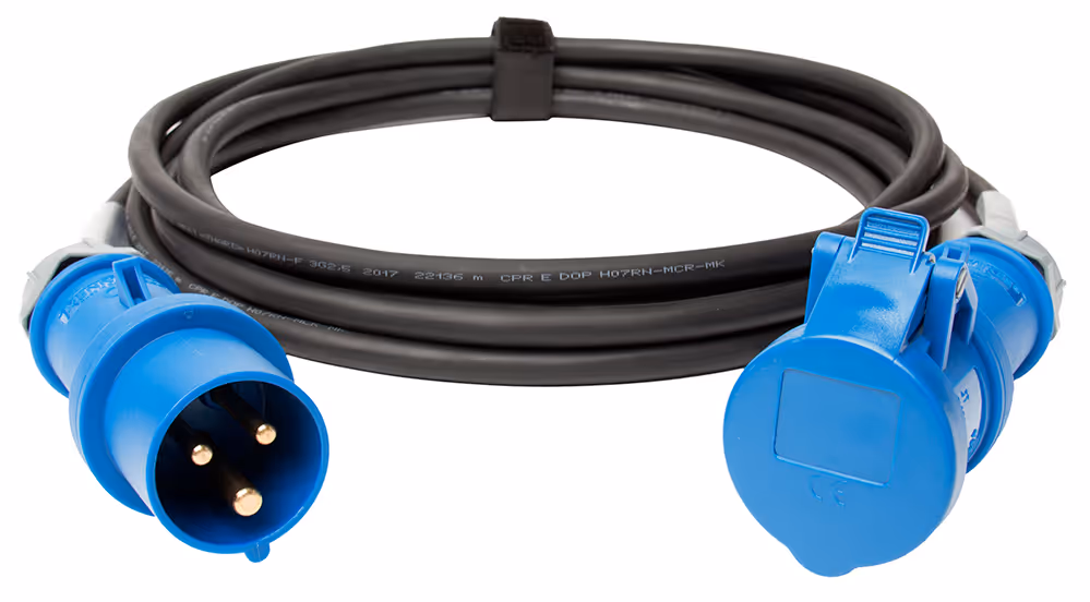 INDU-ELECTRIC - CEE extension cable 16A 230V 3P