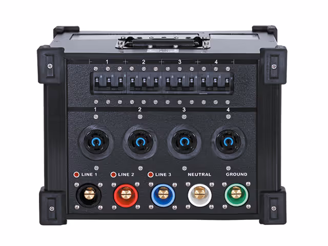 INDU-ELECTRIC Cam pass through 8 Way Twist-lock 006 CUBE®