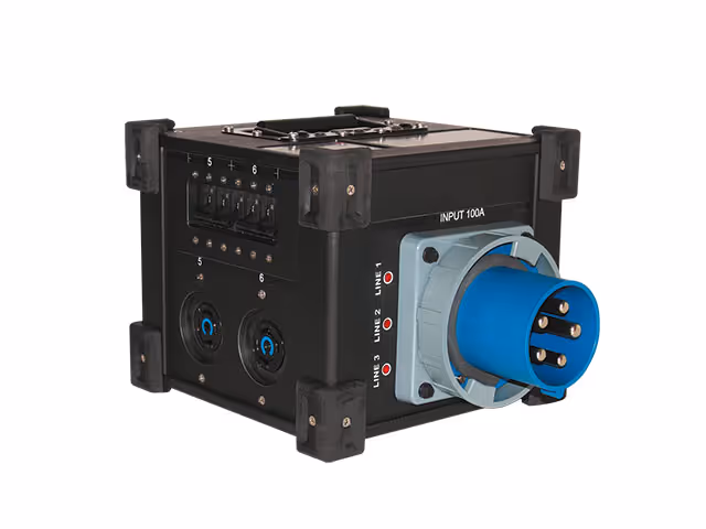 INDU-ELECTRIC 100A Pin&Sleeve 5 Way Twist-lock 022 CUBE®