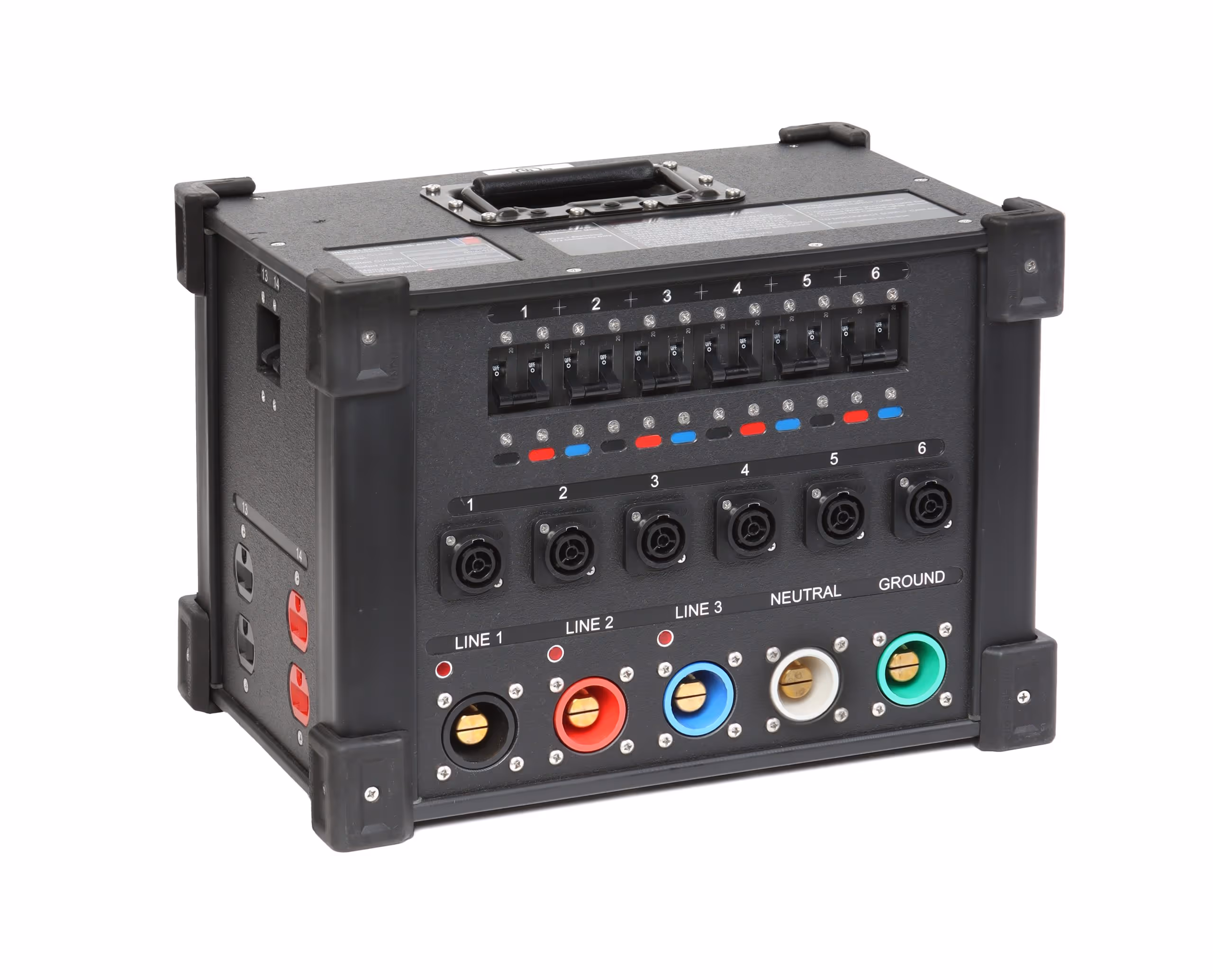 INDU-ELECTRIC 12 Way 208V powerCON® TRUE1 CUBE®