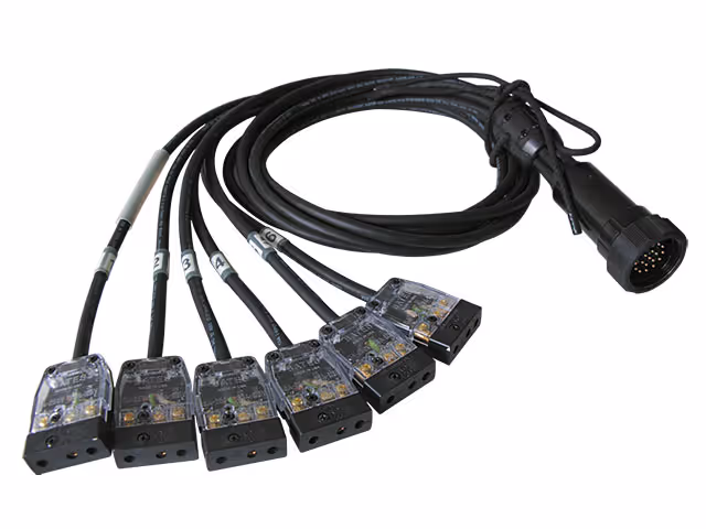 INDU-ELECTRIC 19PIN STAGE PIN BREAK-OUTS