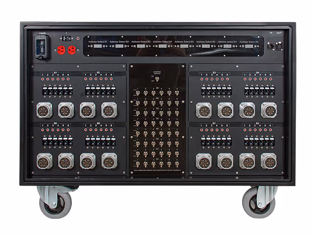 INDU-ELECTRIC 48-CHANNEL REMOTE DMX CART