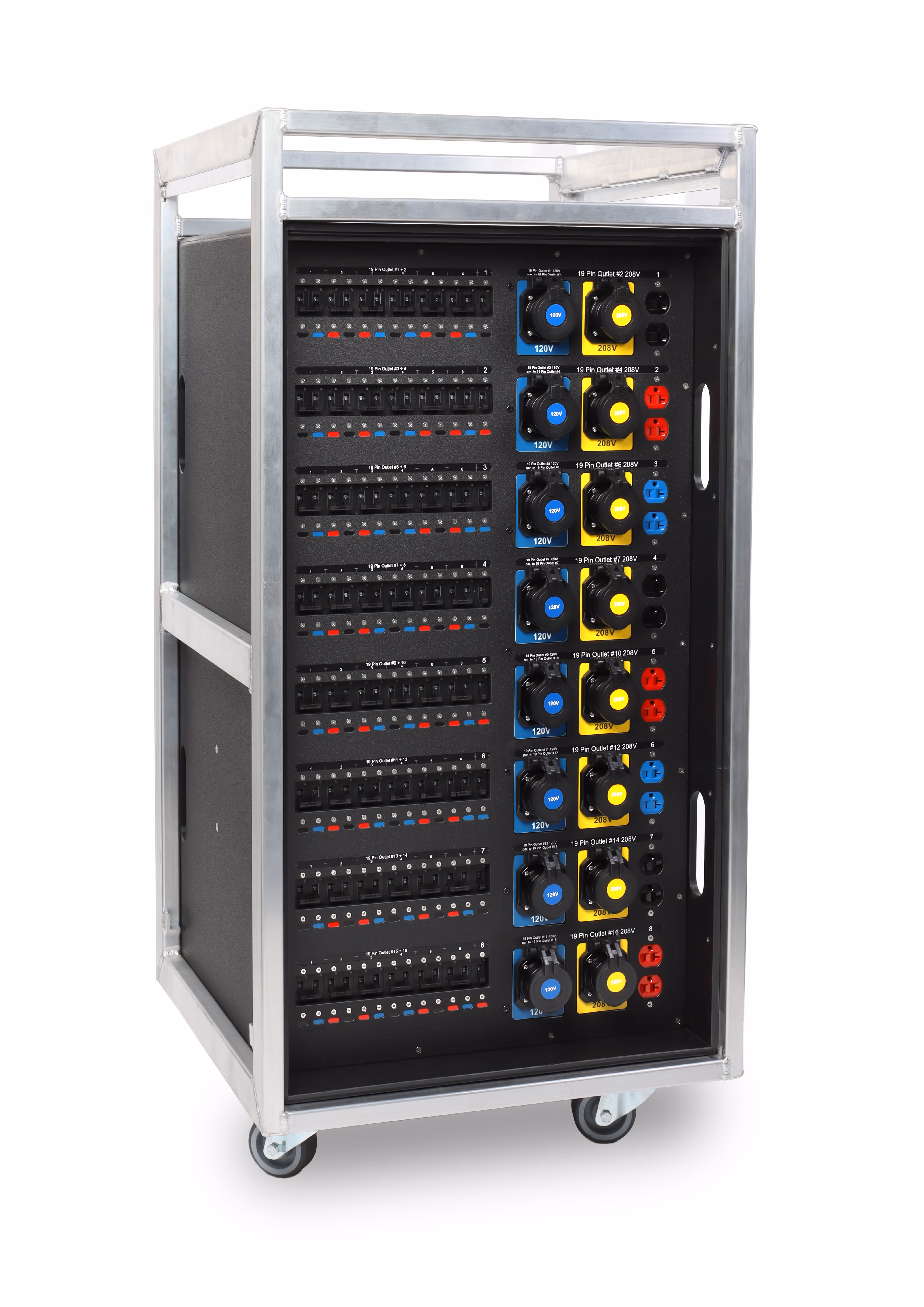 INDU-ELECTRIC Tourpack Series - 48 WAY 19PIN -120/208V - 18002583