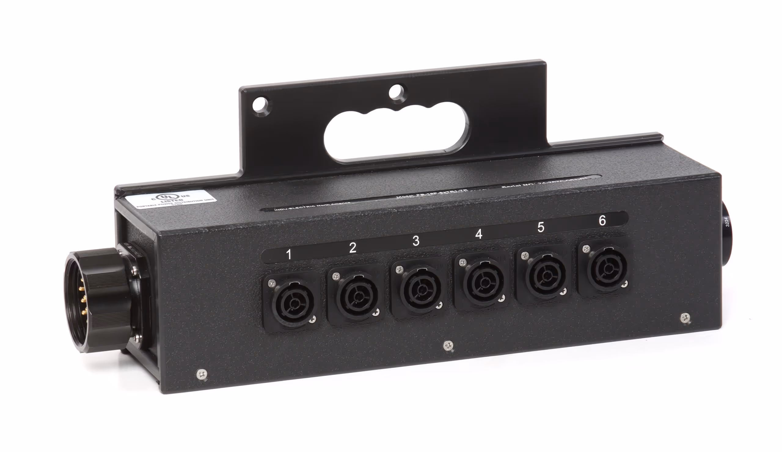 INDU-ELECTRC Floor Box 19Pin powerCON® True1 Trussbox