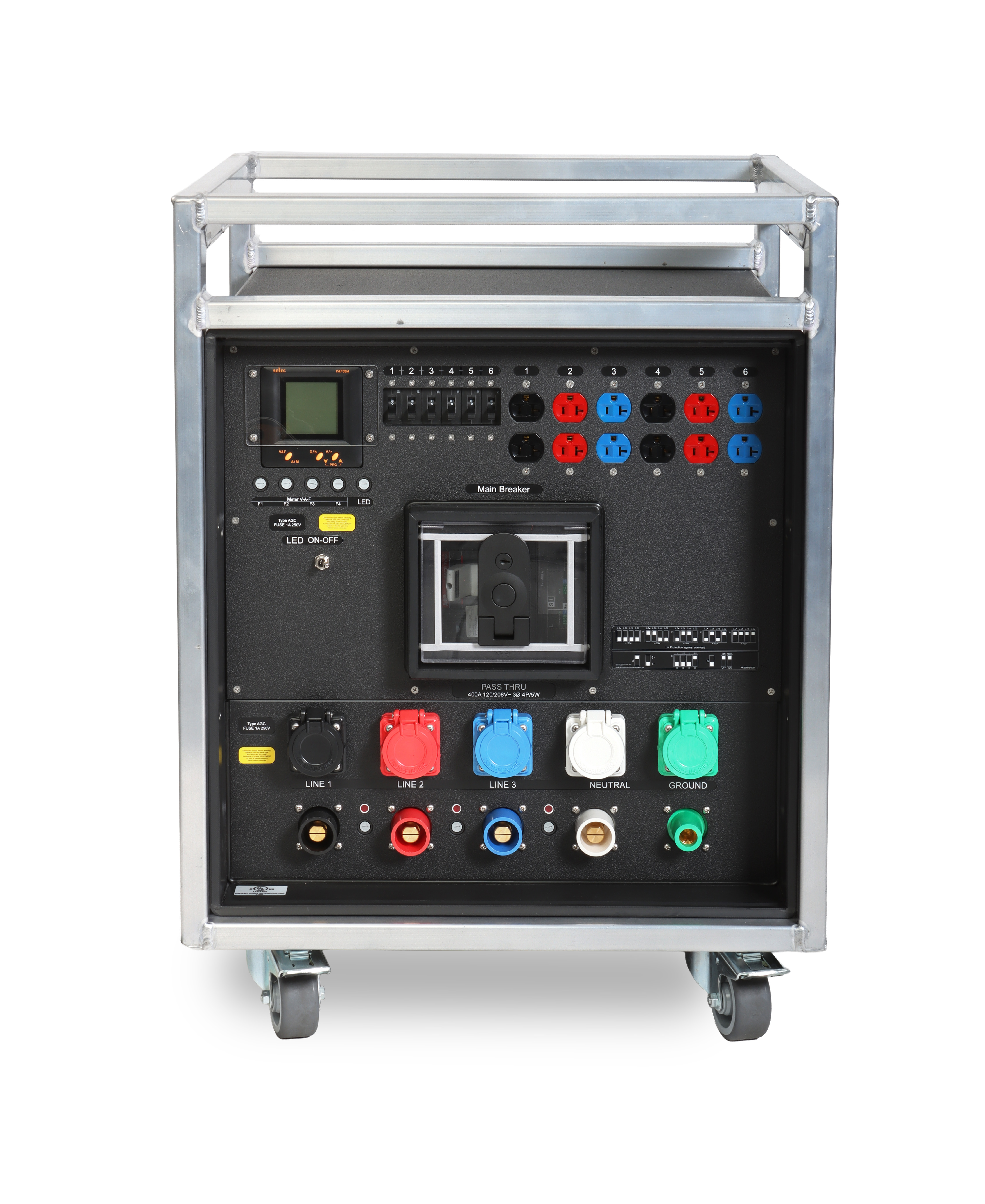 INDU-ELECTRIC 12-WAY L21-30 Twist-lock Tourpack