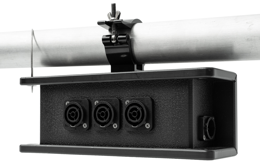 INDU-ELECTRIC powerCON® True1 3-Way Breakout Trussbox