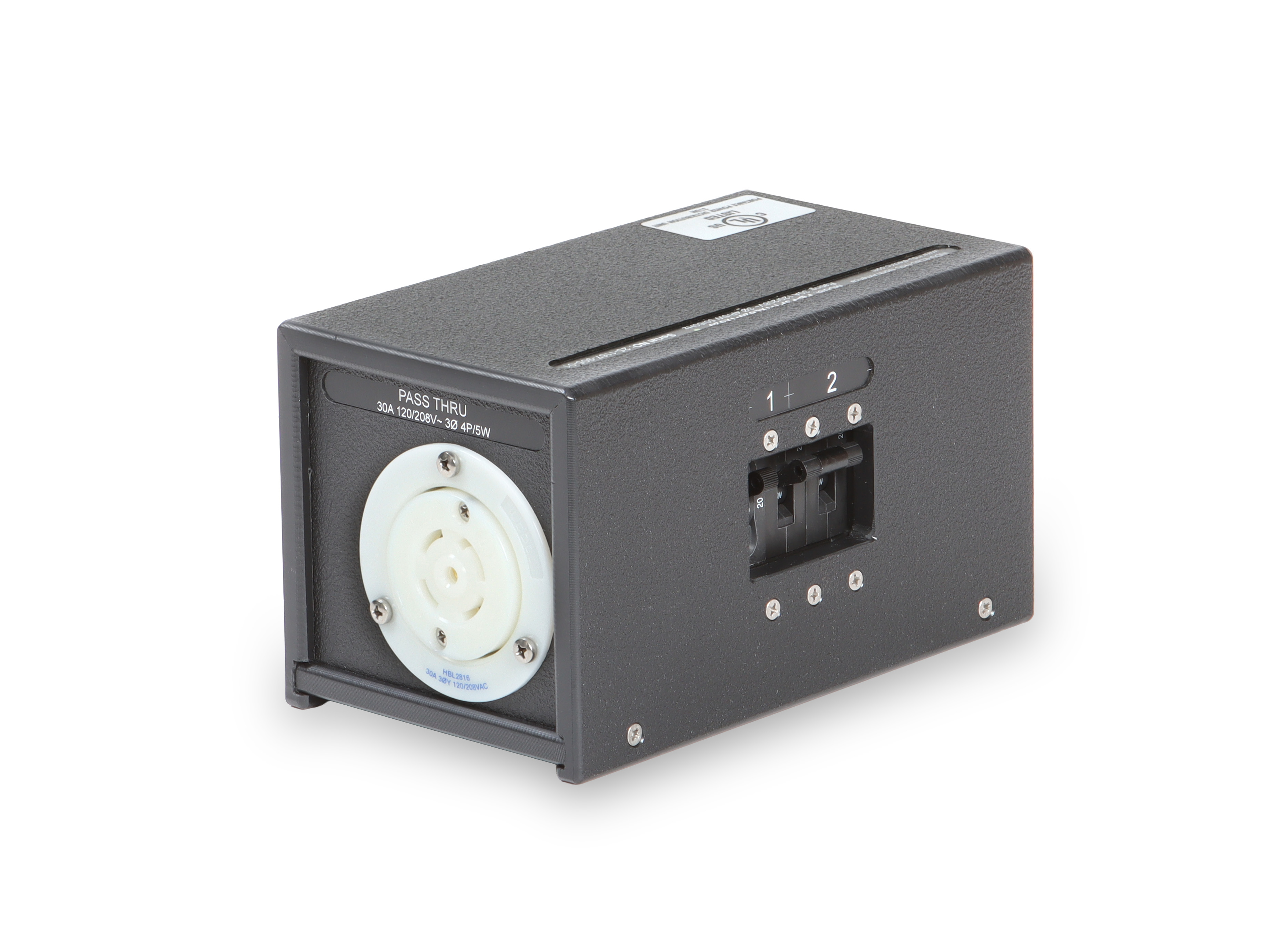 INDU-ELECTRIC L21-30 / L6-20 Breakered Breakout DOGHOUSE