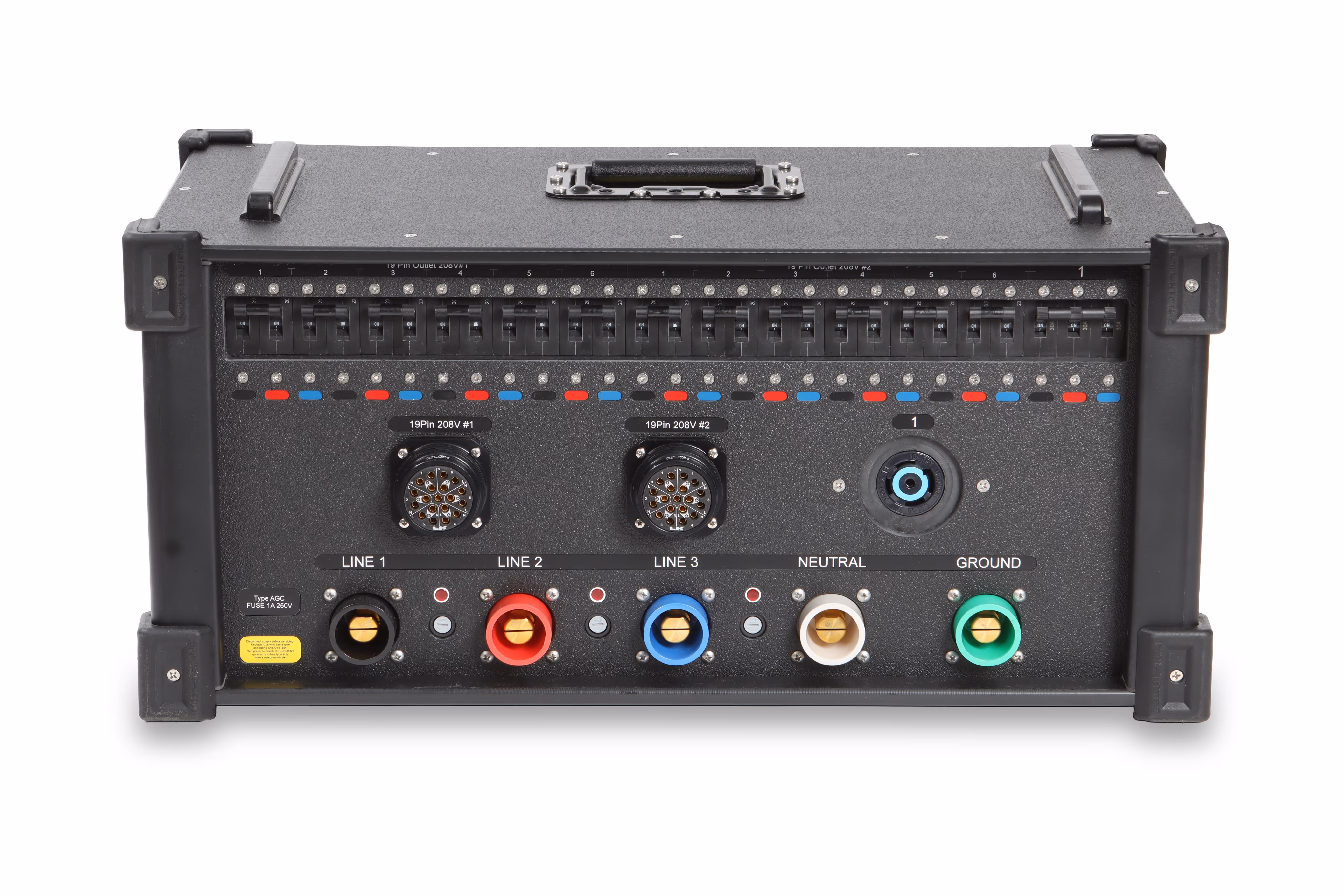 INDU-ELECTRIC 24-Way 208V 19PIN / L21-30 Twist-lock Combo CUBE®