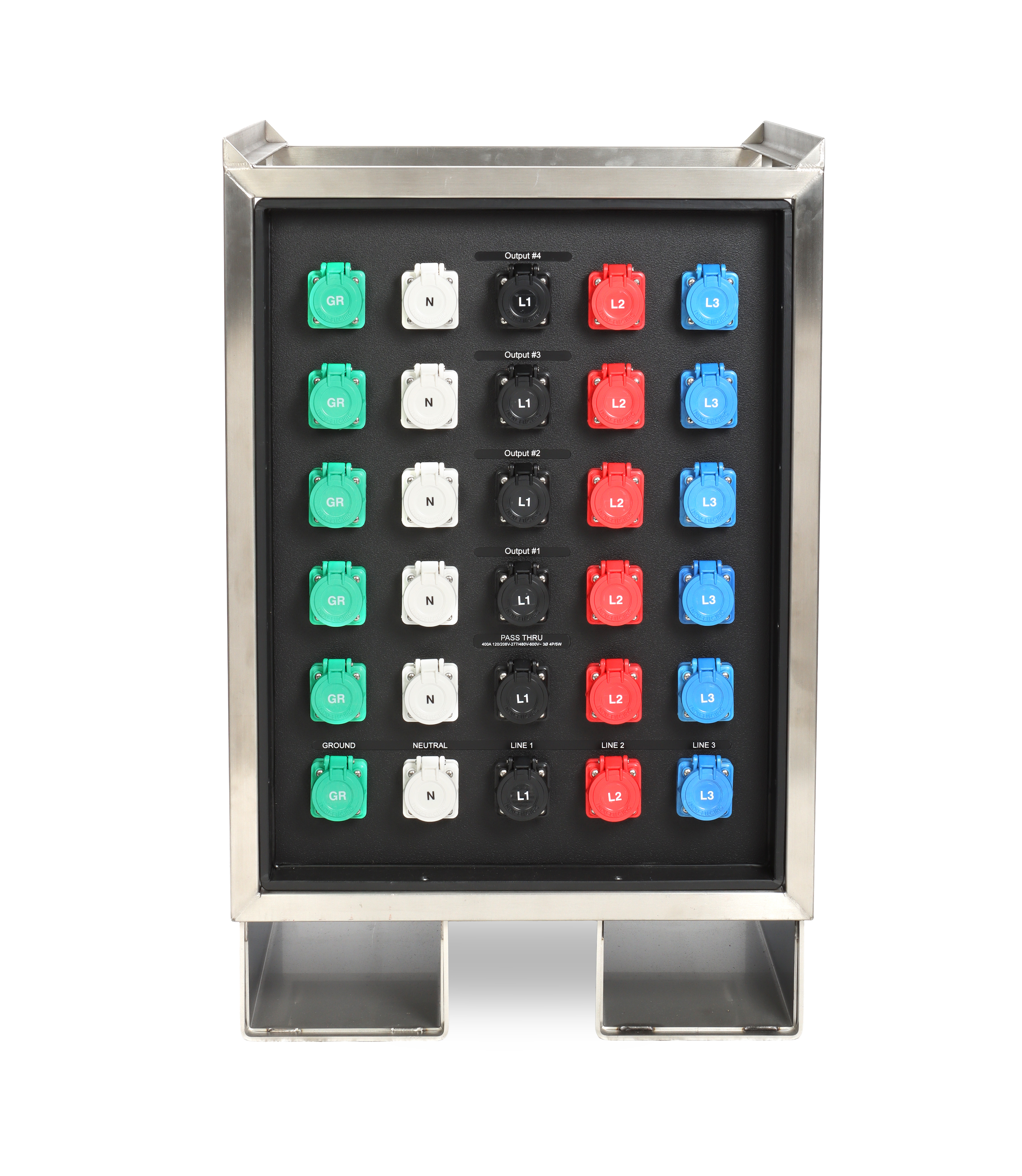 INDU-ELECTRIC Field-Adjustable 250A-100A Multi-CAM Disconnect 