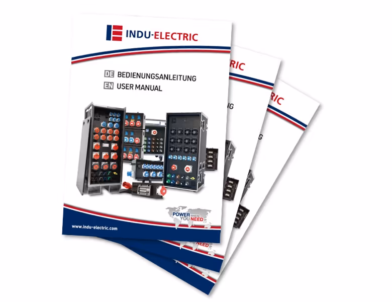 Bedienungsanleitung für Stromverteiler von INDU-ELECTRIC