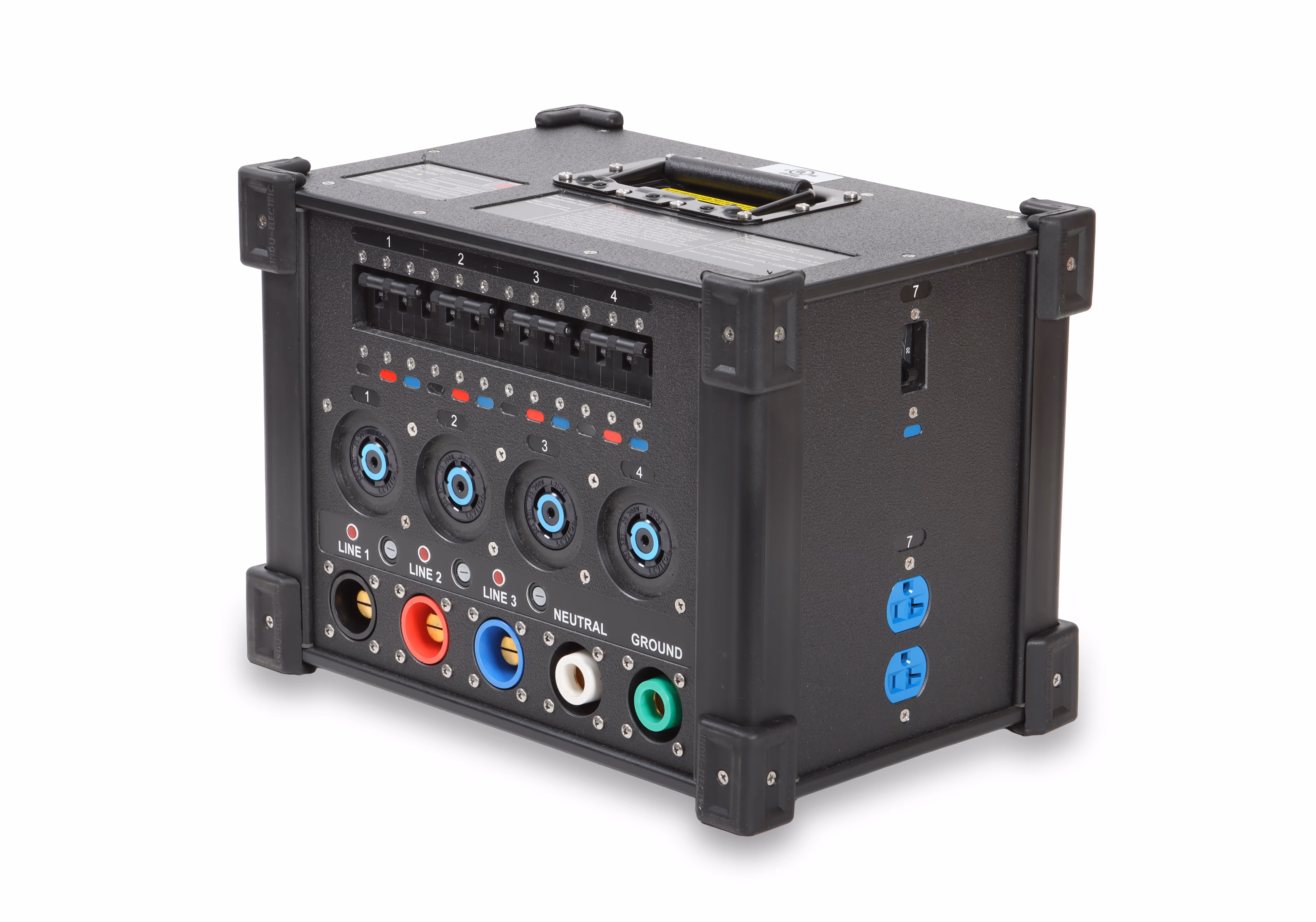 INDU-ELECTRIC 12-Way 120V 19PIN / L21-30 Twist-lock Combo CUBE®