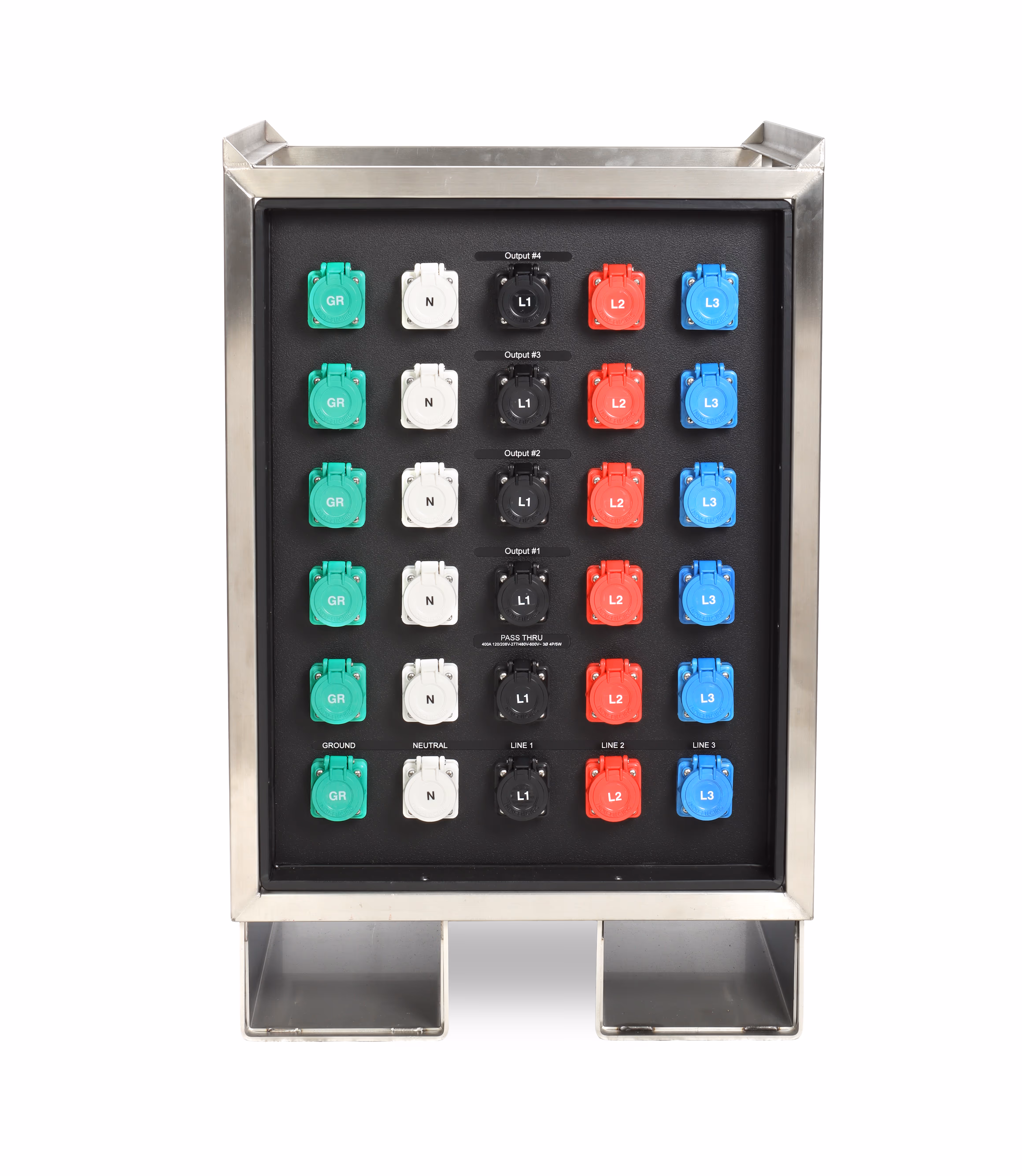 INDU-ELECTRIC Field-Adjustable 250A-100A Multi-CAM Disconnect 