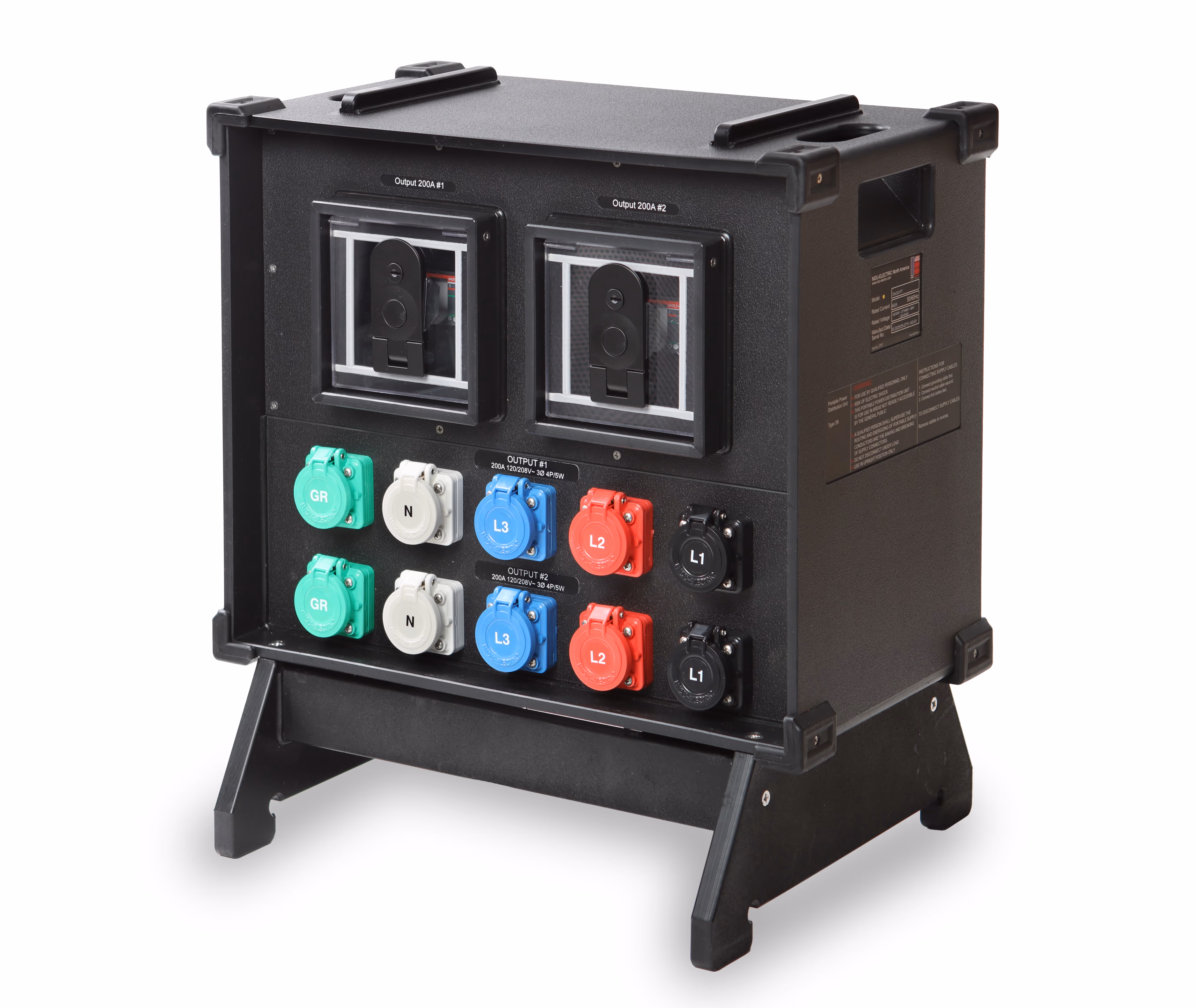 INDU-ELECTRIC 2x200A CAM Disconnect with CAM Pass-Through