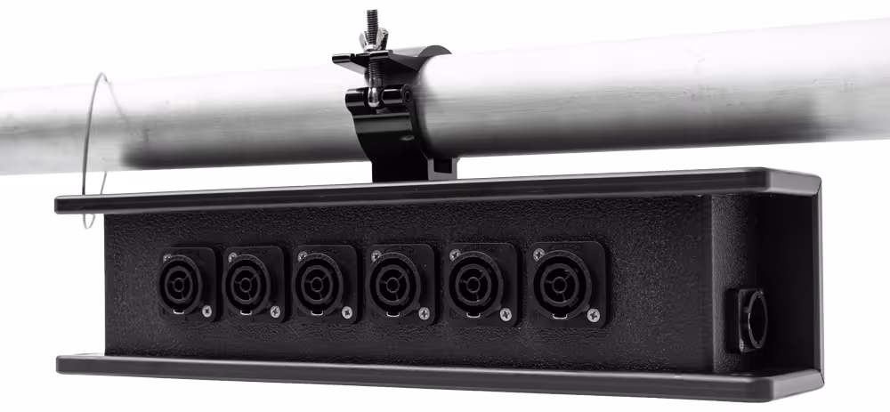 INDU-ELECTRIC powerCON® True1 6-Way Breakout Trussbox