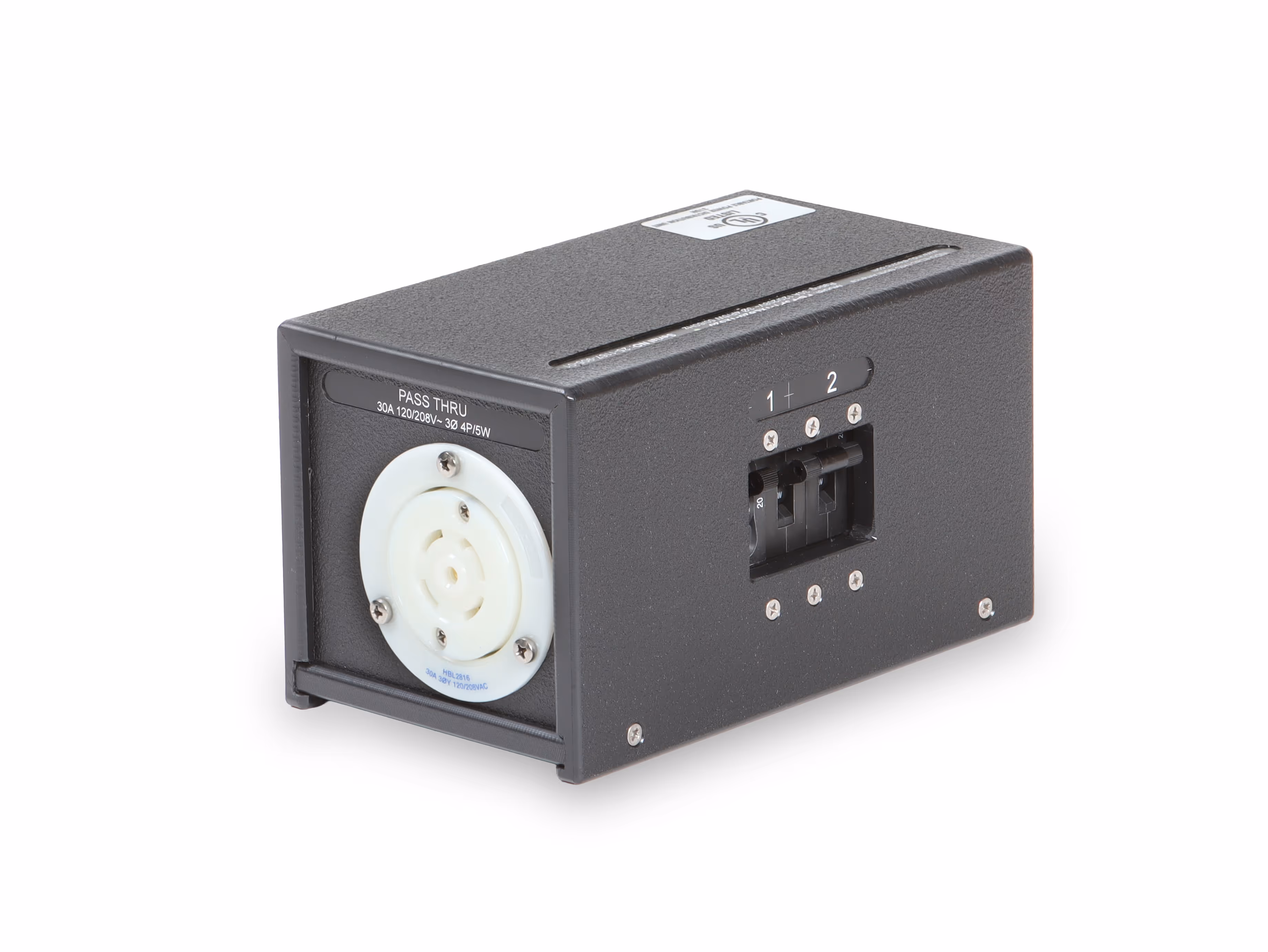 INDU-ELECTRIC L21-30 / L6-20 Breakered Breakout DOGHOUSE