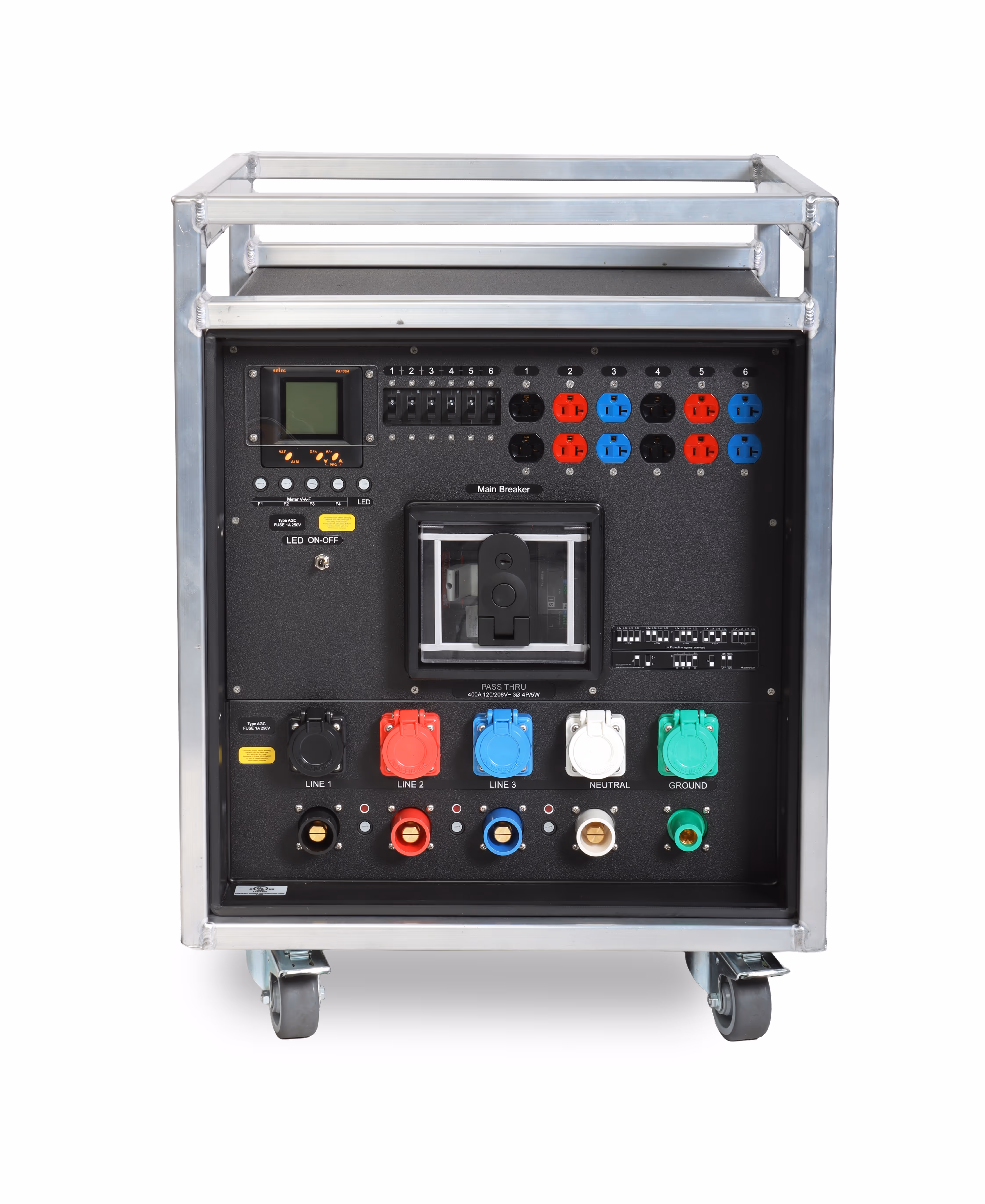 INDU-ELECTRIC 12-WAY L21-30 Twist-lock Tourpack