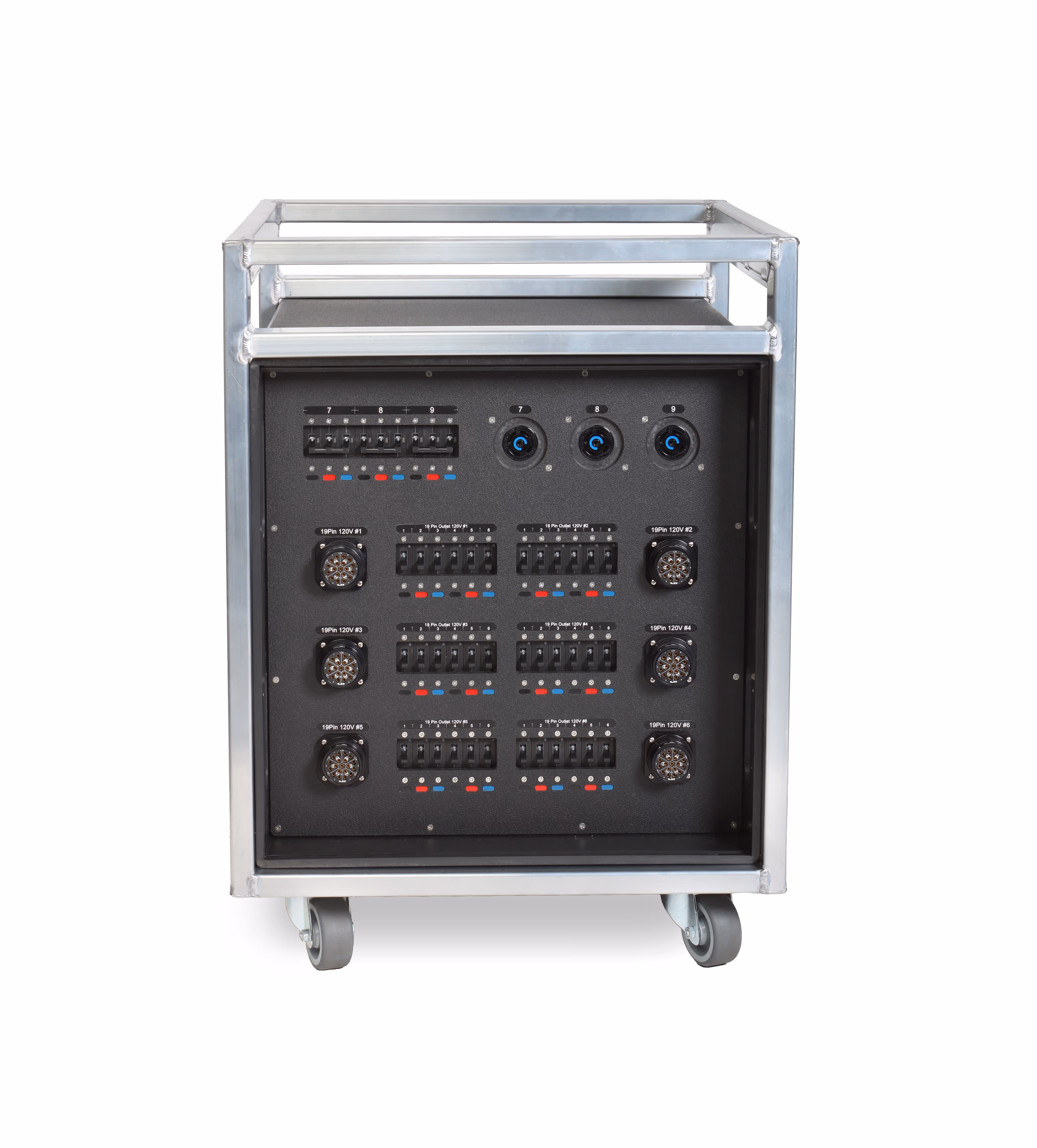 INDU-ELECTRIC 36-Way 120V 19PIN / L21-30 Twist-lock Combo Tourpack