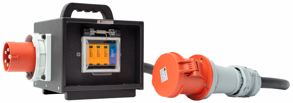 INDU-ELECTRIC THERMOLENE® SPB™ boîte de protection contre les surtensions – CEE 63A 400V 5P