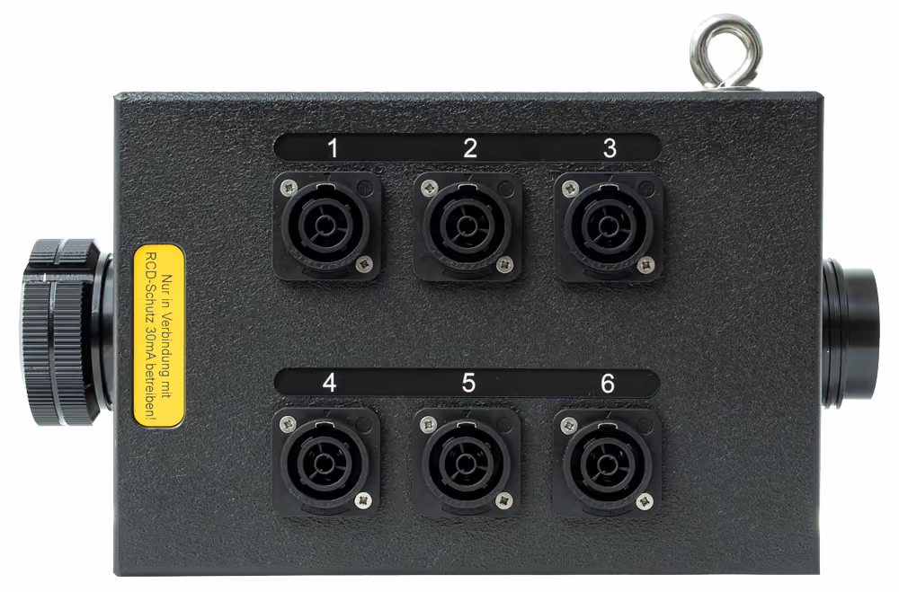 THERMOLENE® coffret de distribution compact Type 10 – Splitbox 19 Pin (Socapex)