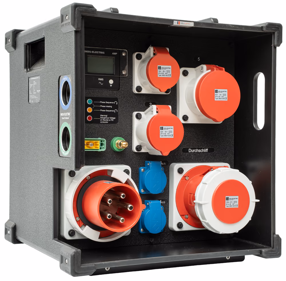 INDU-ELECTRIC THERMOLENE® Eventmaster EVM™ CEE 125A 400V 5P Smart Enclosure™