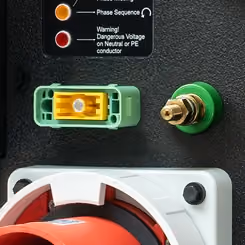 Duales-Erdungssystem im Eventmaster EVM™ von INDU-ELECTRIC