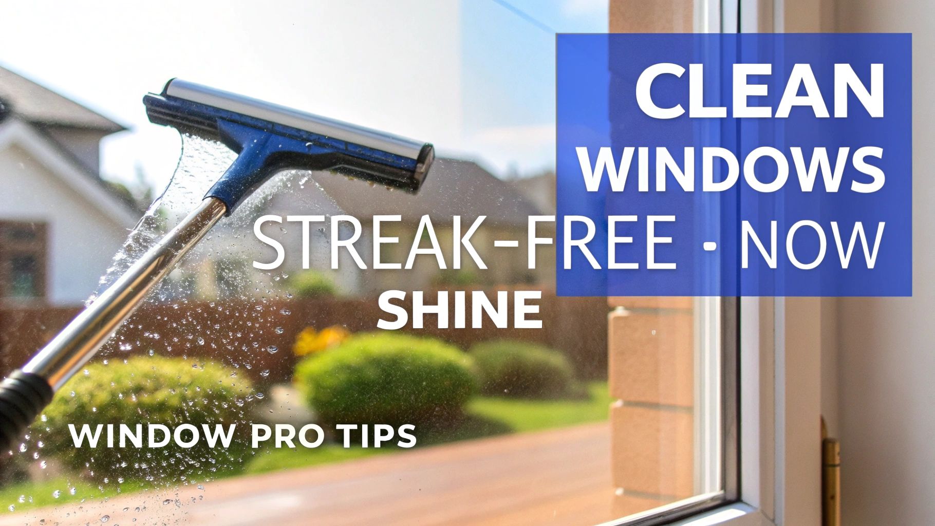 Discover the best way to clean inside windows. Get pro tips, the right ...