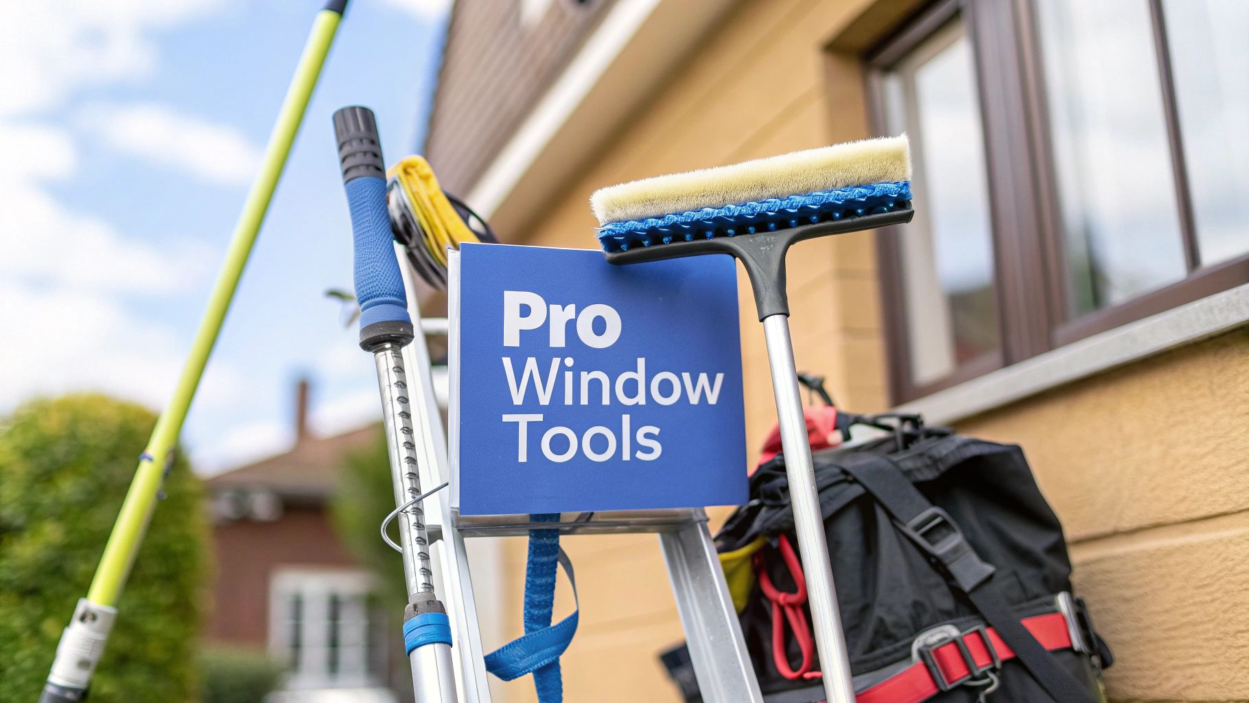 what do professional window cleaners use: top tools revealed
