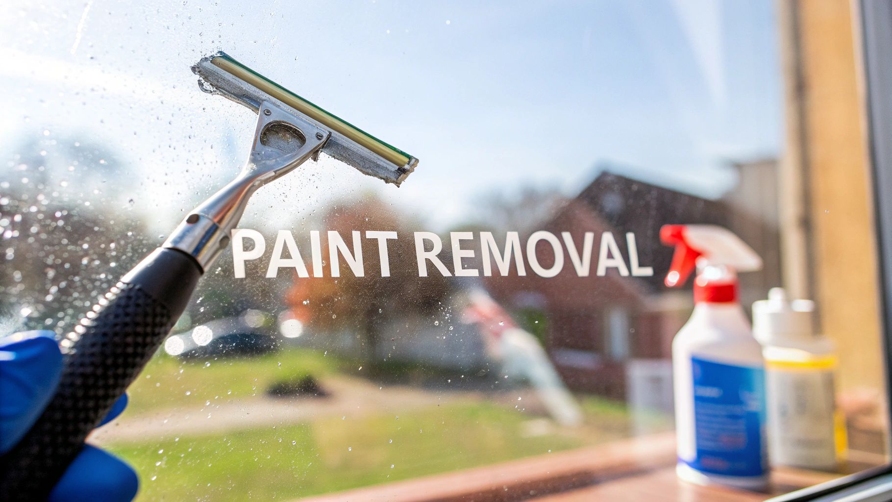 How to Remove Spray Paint on Glass The Right Way