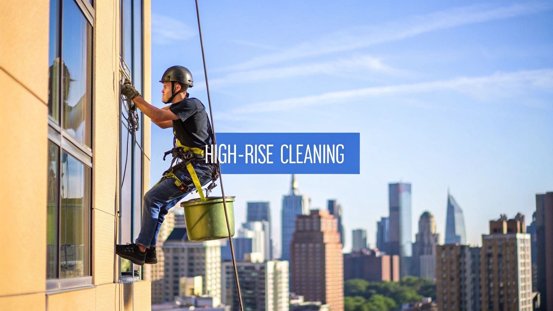 High Rise Window Cleaning Safety and Methods Guide