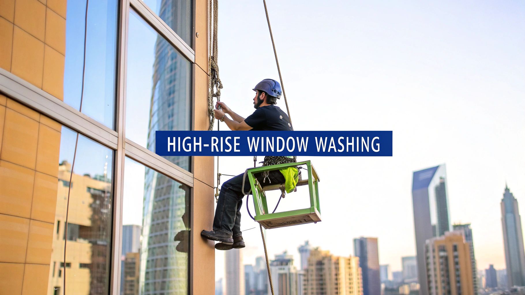 Window Washing High-Rise: A Guide for Building Managers