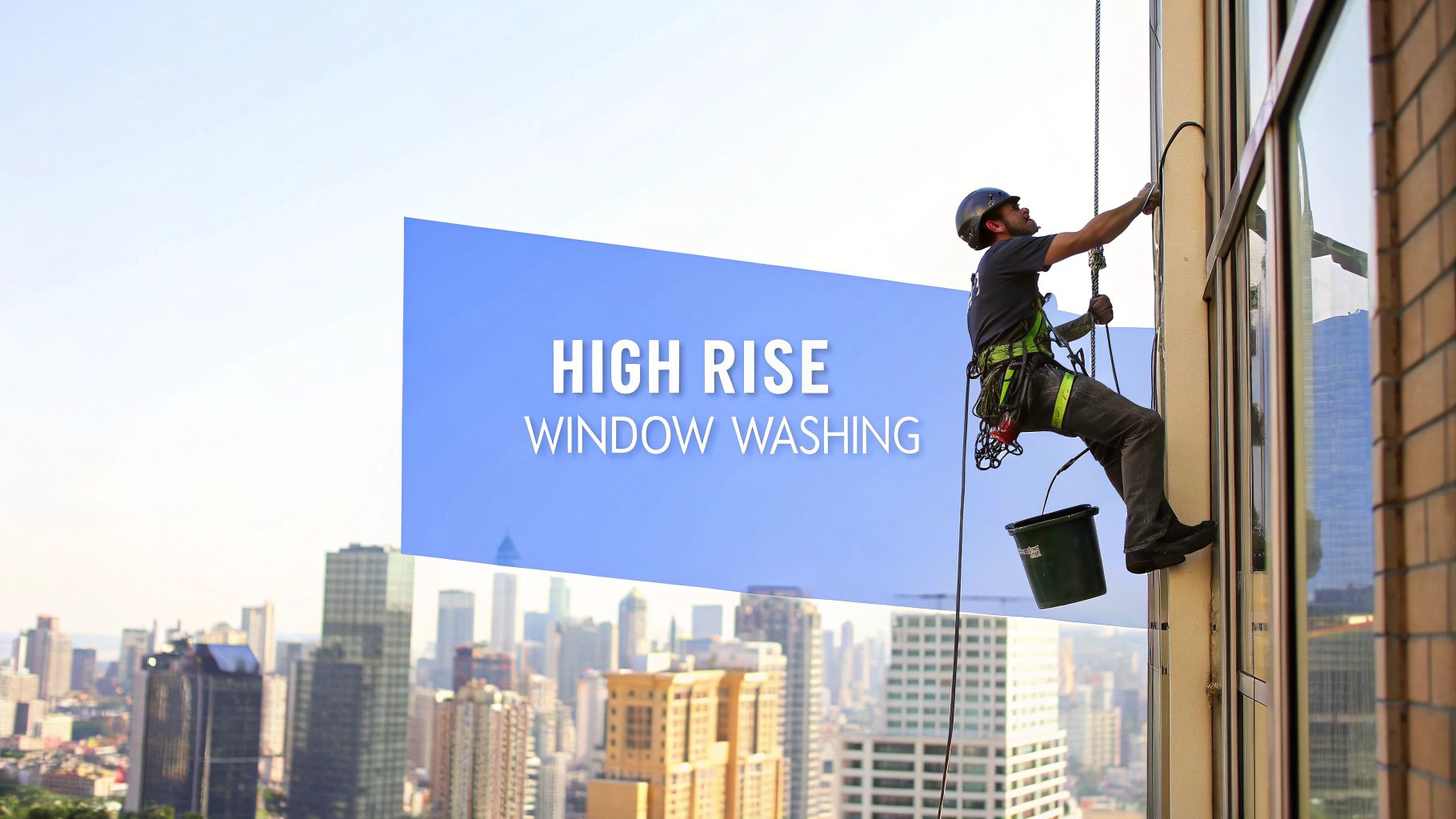 A Guide to High Rise Window Washing Jobs