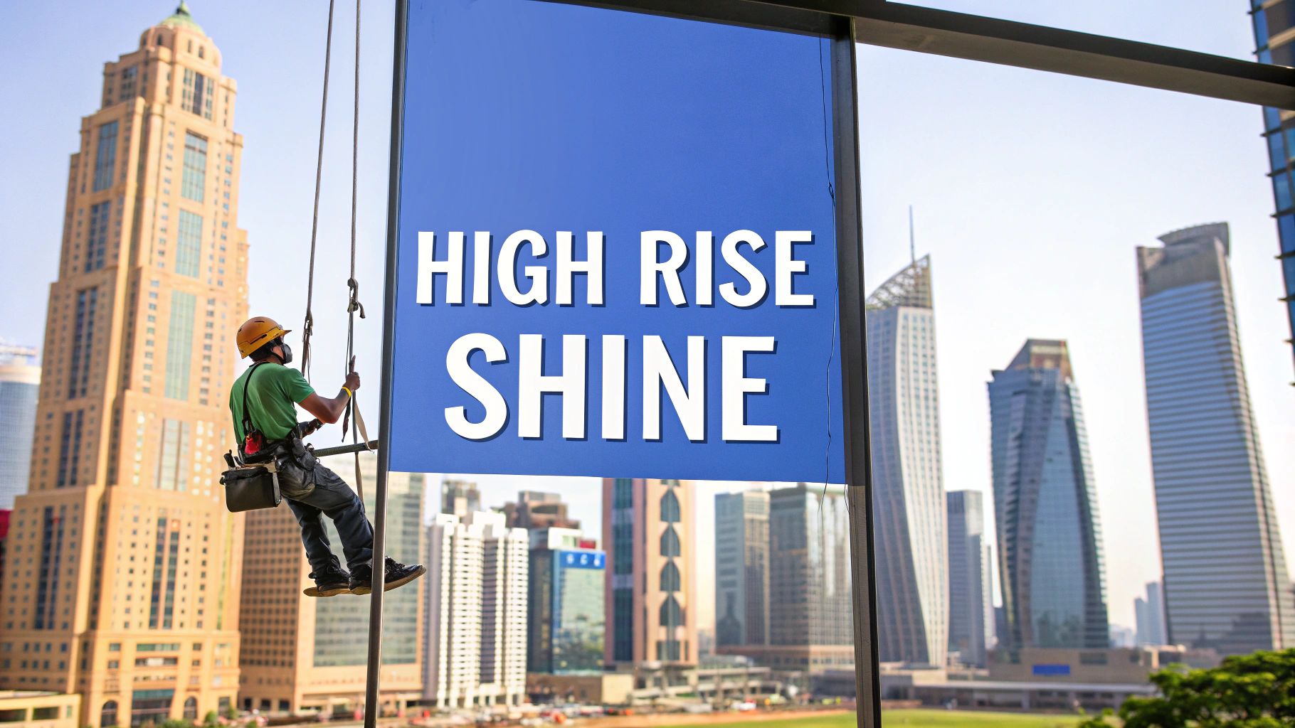 A Manager's Guide to Window Cleaning High Rise Buildings