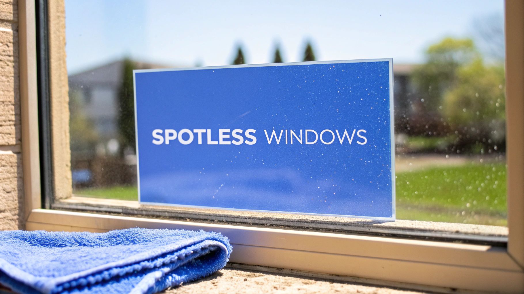 Your Guide to Remove Window Water Spots for Good