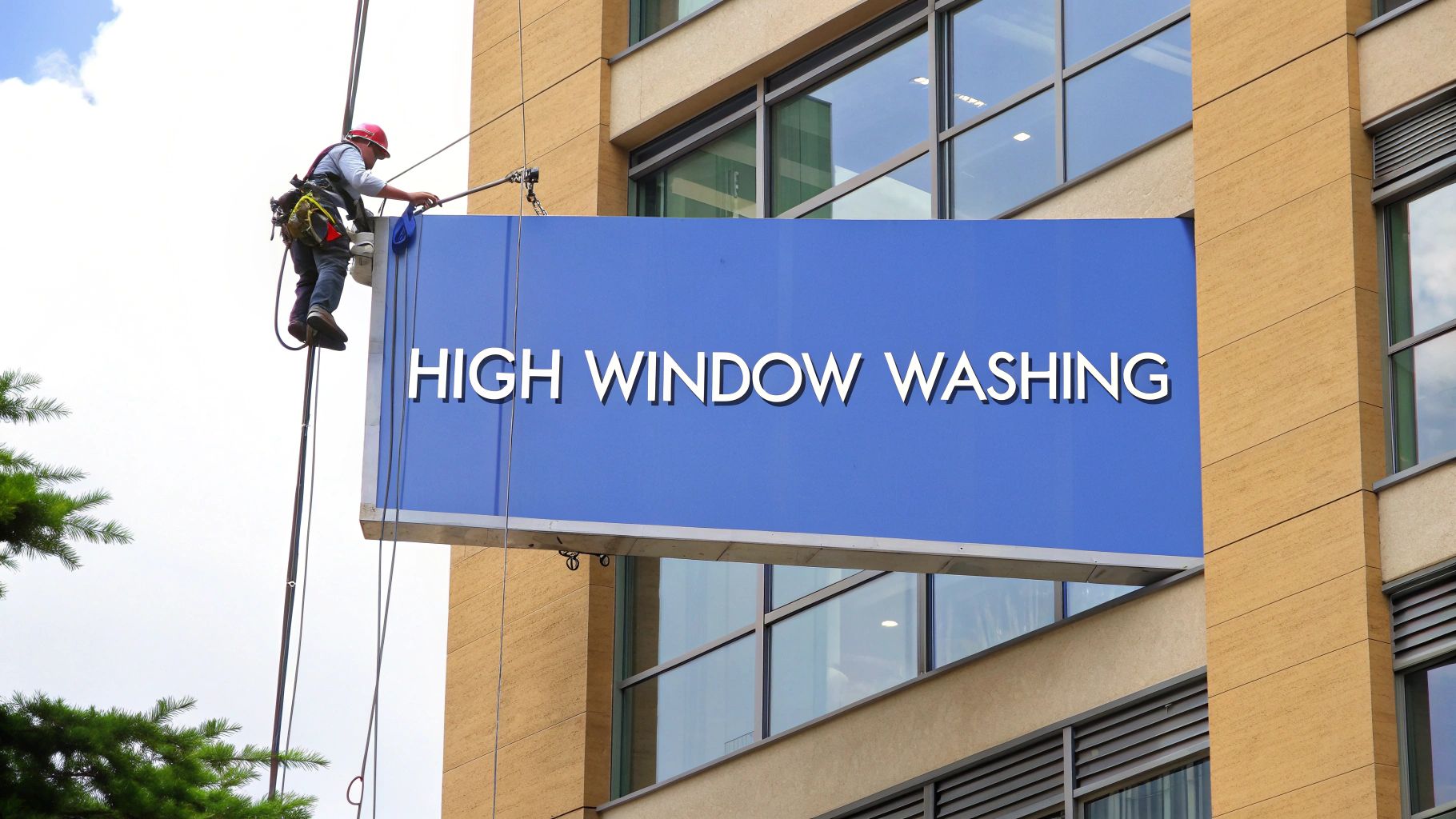 A Pro's Guide to Washing High Windows Safely and Effectively