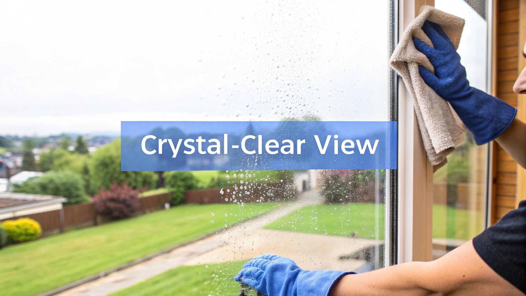 Remove Hard Water Stains on Windows for a Crystal-Clear View