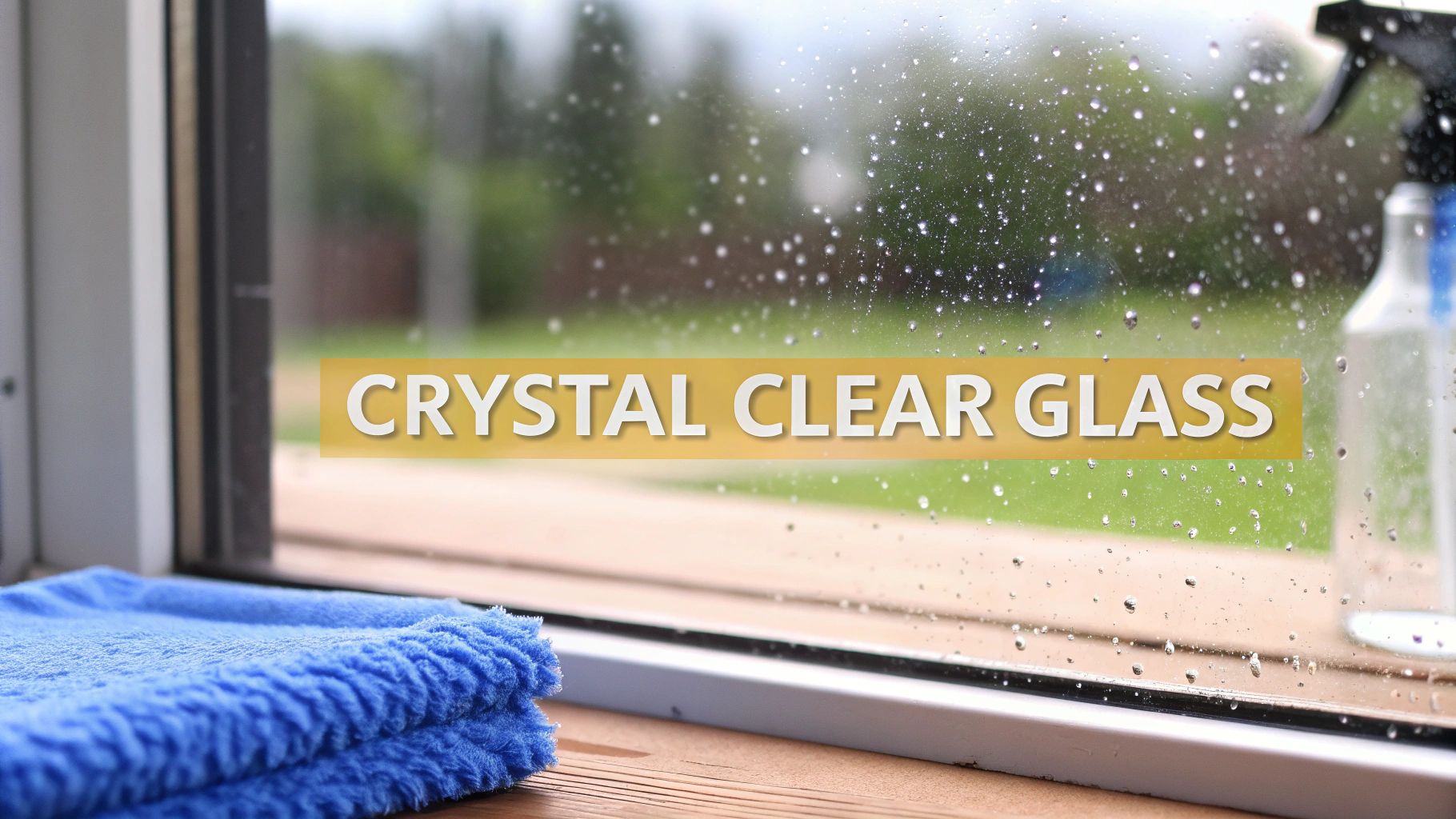 Removing Hard Water Stains on Glass Like a Pro