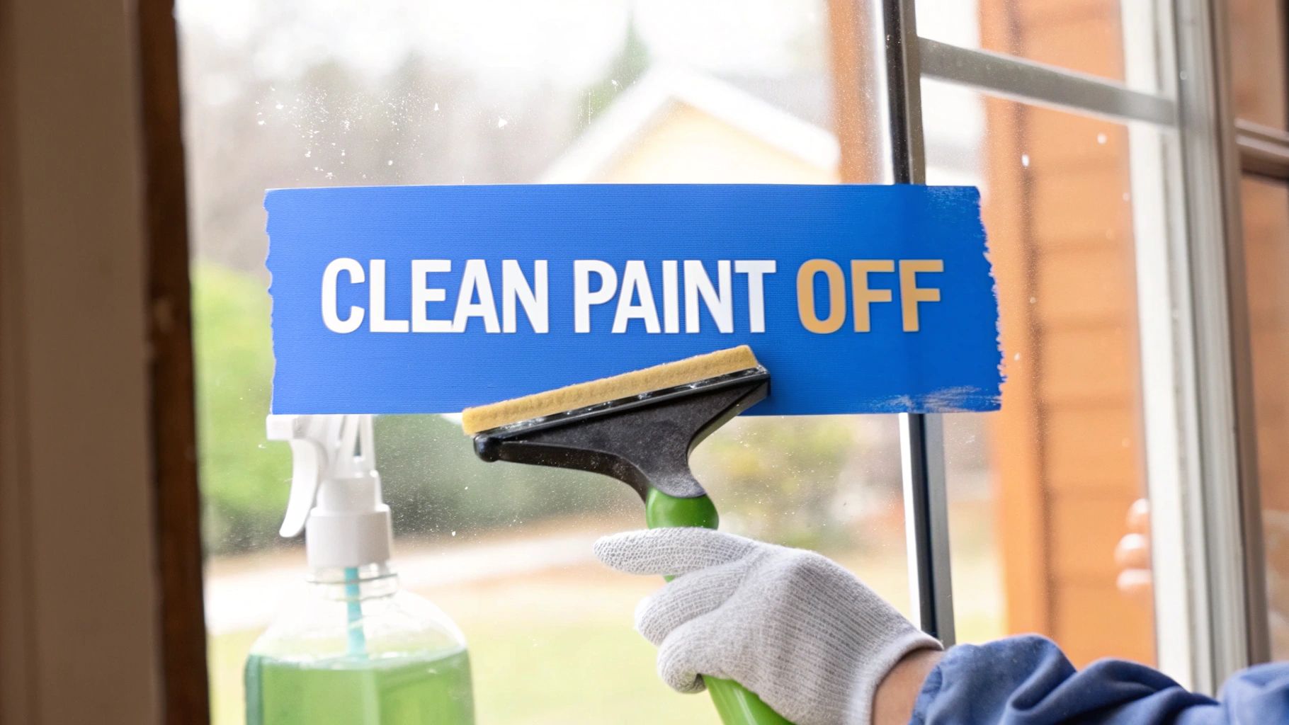 Clean Paint Off Windows Like a Pro Without Scratches