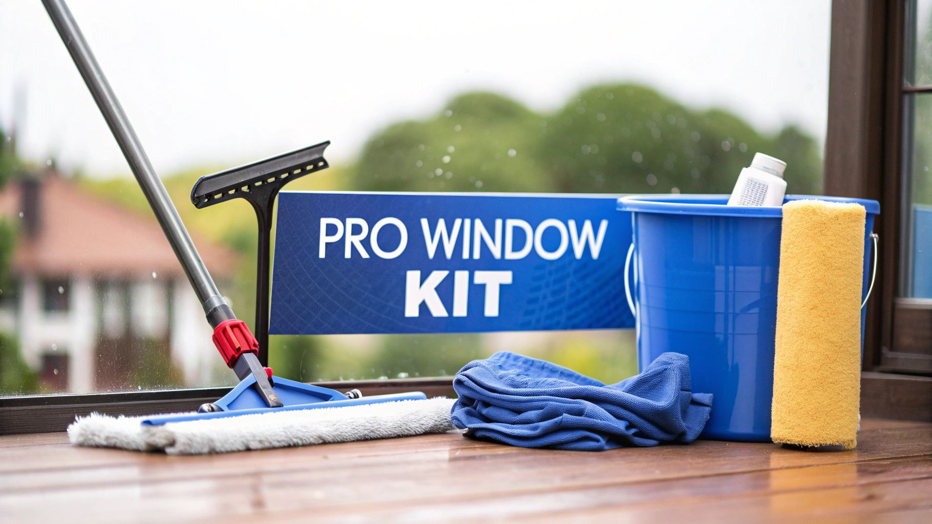 A Pro's Guide to Essential Window Cleaning Supplies