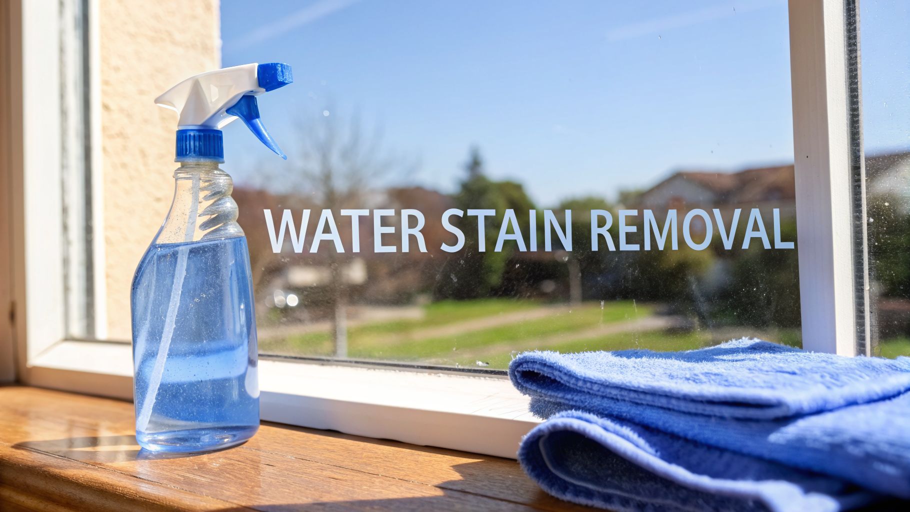 A Guide To Professional Window Water Stain Removal