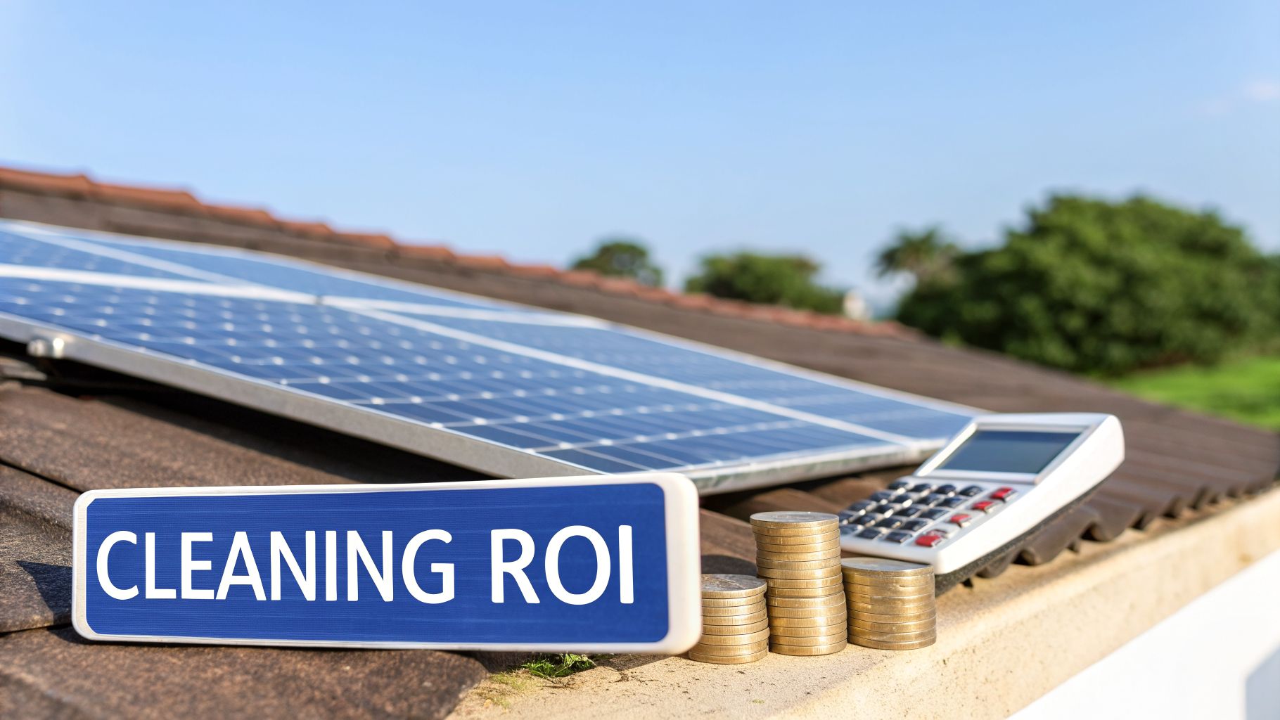 solar panel cleaning service