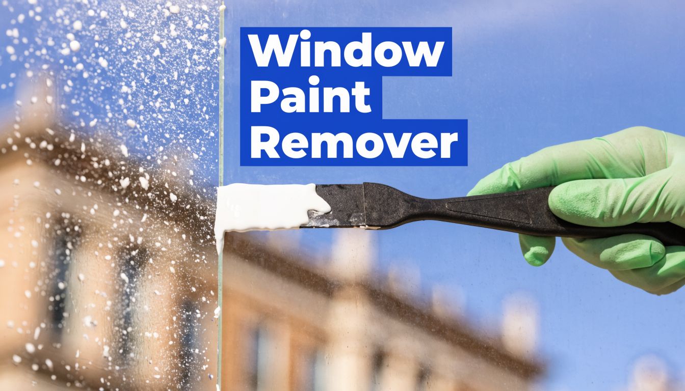 Window Paint Remover Guide for Spotless Glass