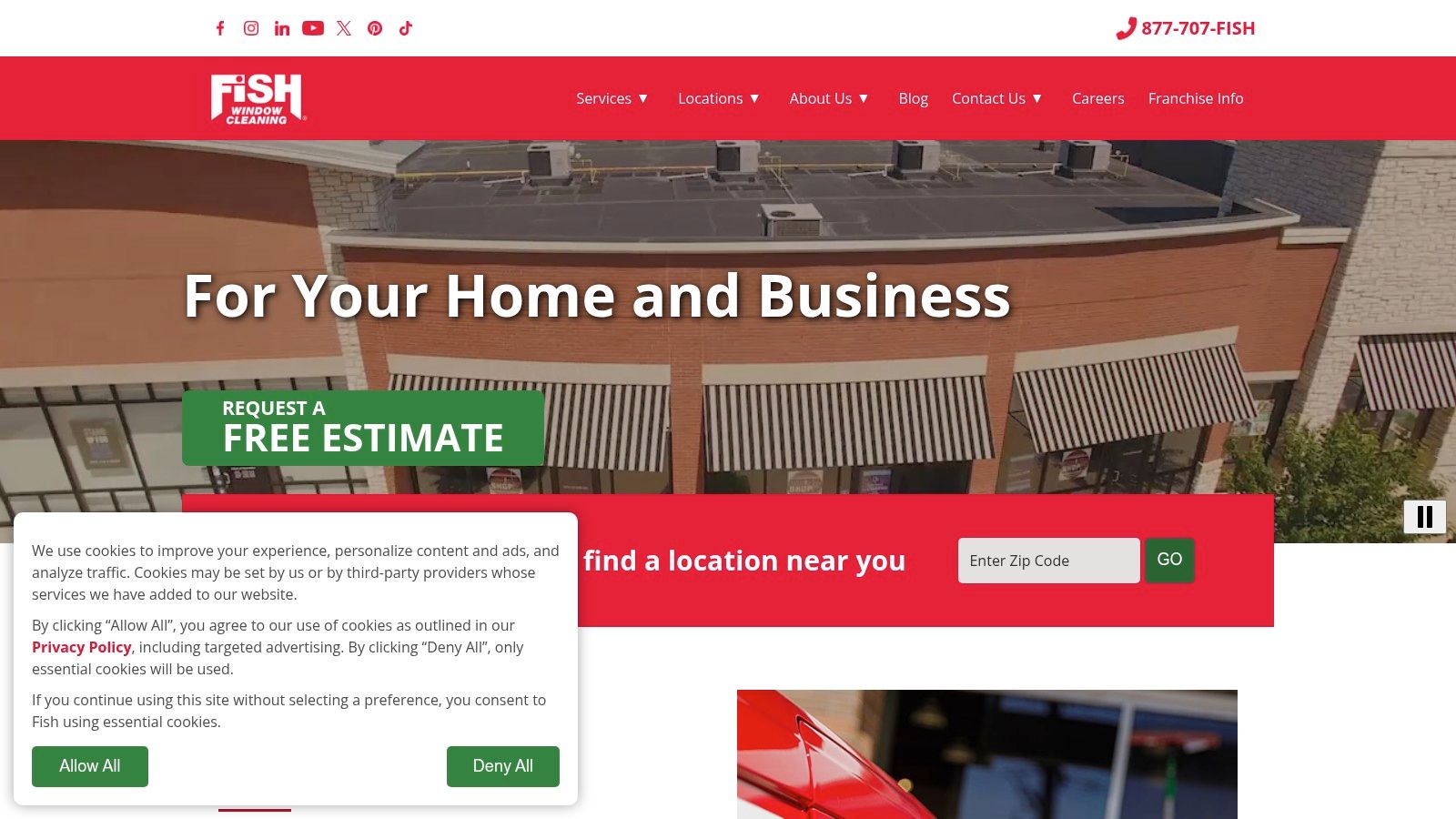 Fish Window Cleaning