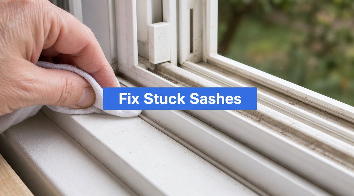 Lubricate Vinyl Windows: Fix Stuck Sashes Fast
