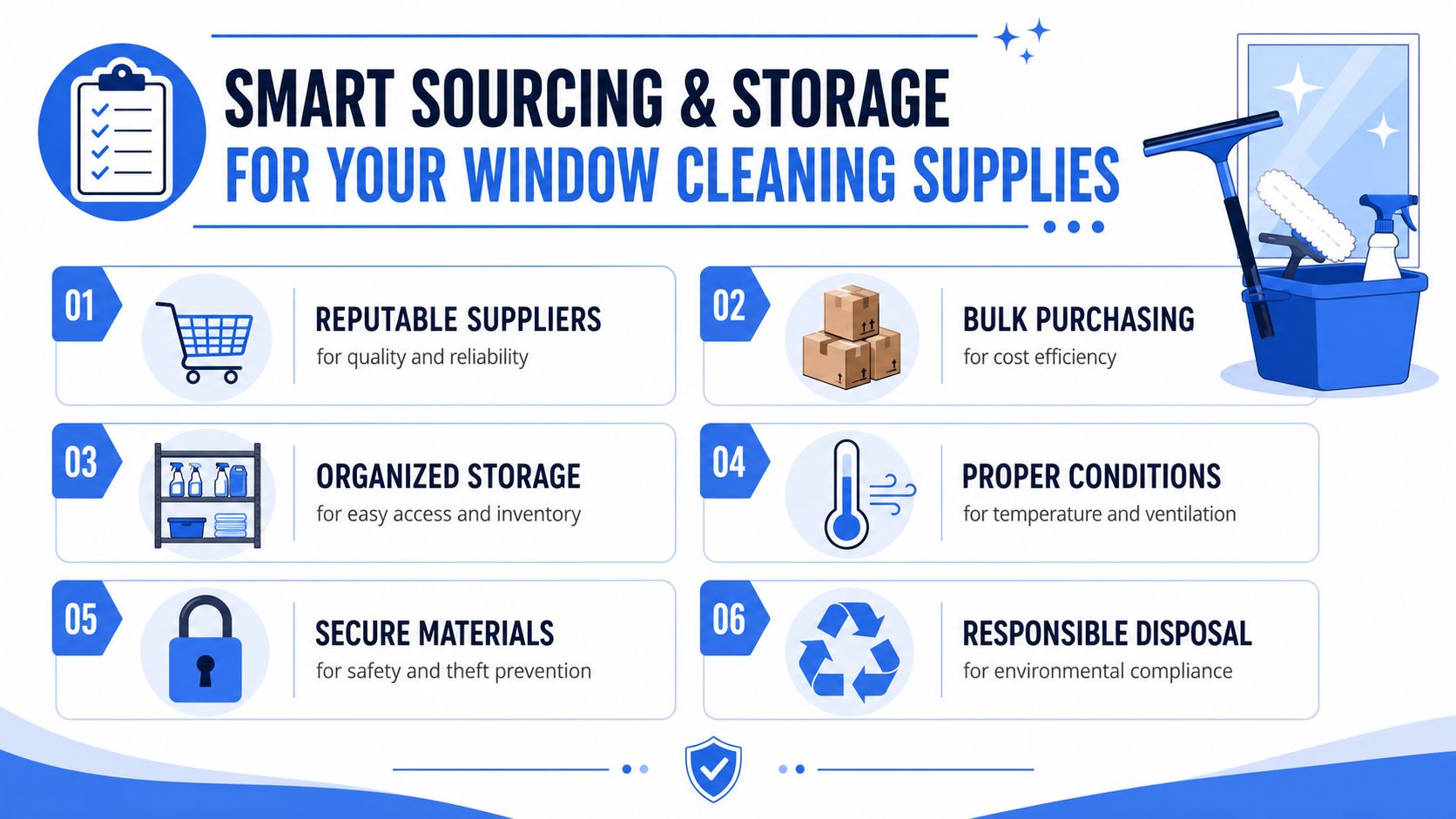 Smart Sourcing and Storage for Your Supplies