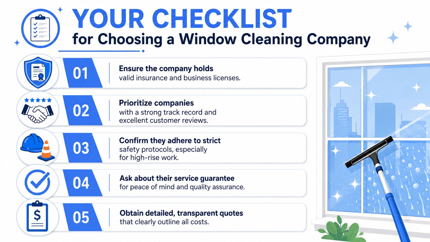 Choosing the Right Window Cleaning Company