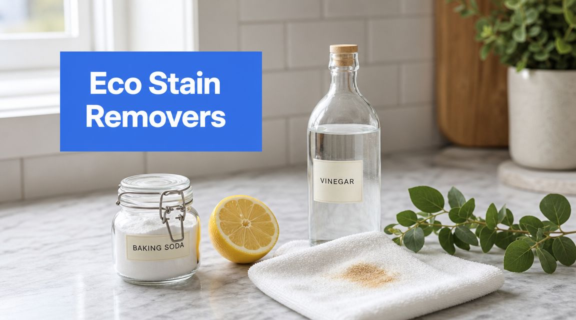 Eco Friendly Stain Removers: A Pro's Guide for 2026