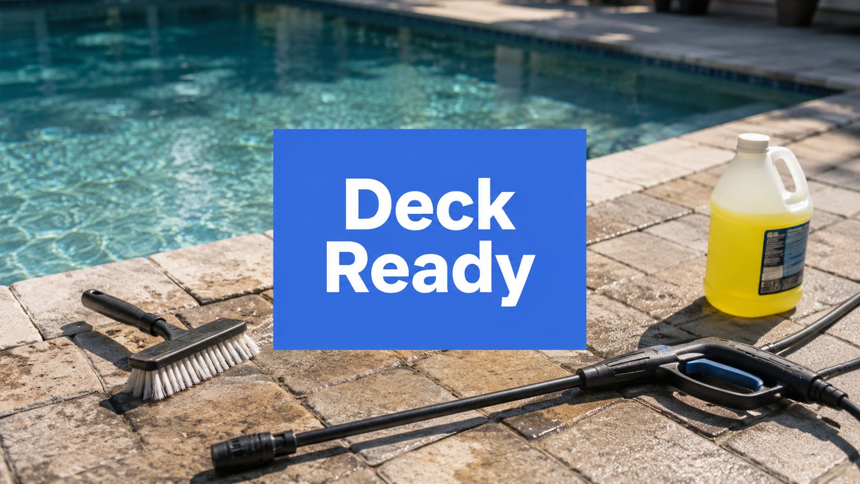 Pool Deck Cleaning Guide: Get Your Deck Ready for 2026