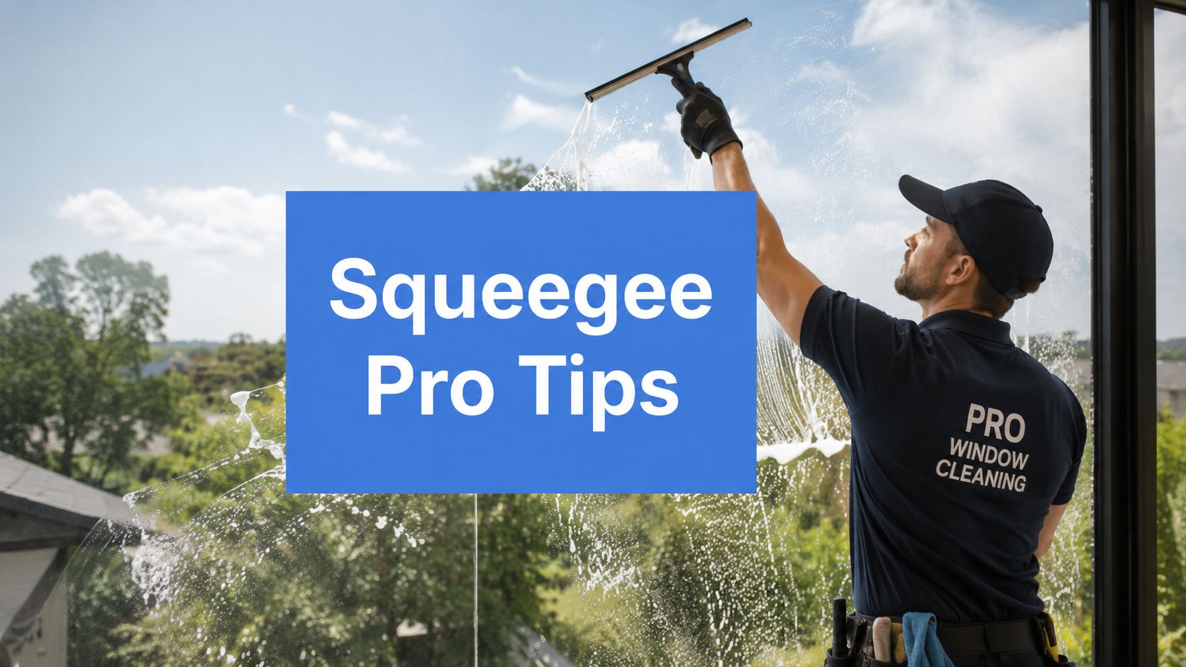 Window Cleaning Squeegee: Pro Tips & Size Guide